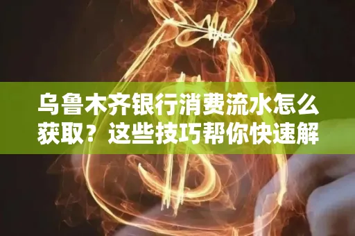 乌鲁木齐银行消费流水怎么获取?这些技巧帮你快速解决